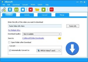 Allavsoft Video Downloader Converter 3.24 Crack + License key latest